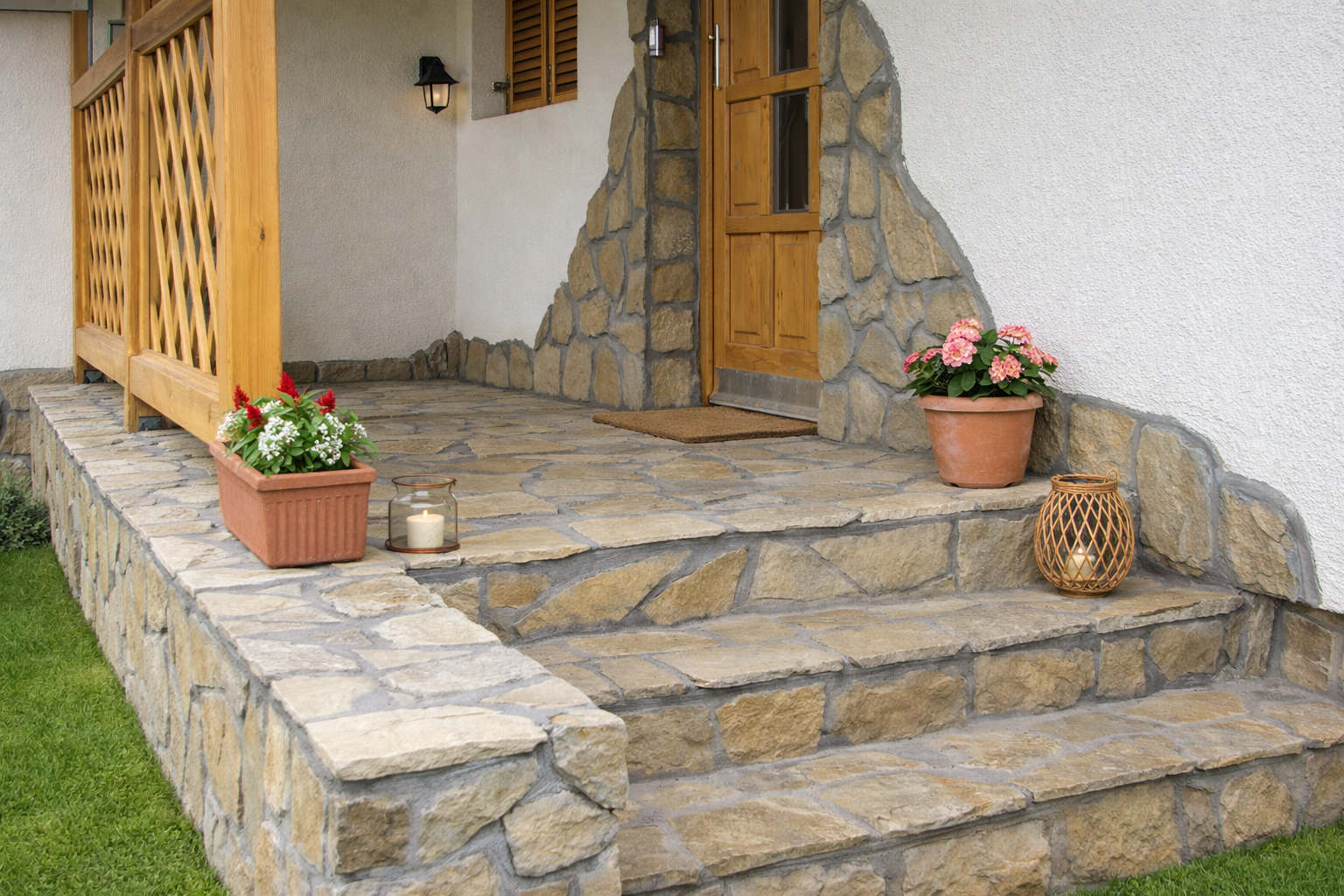 Kamenný obklad / dlažba Pieskovec P1