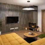 Burning Forest kamenna dyha 122x61cm