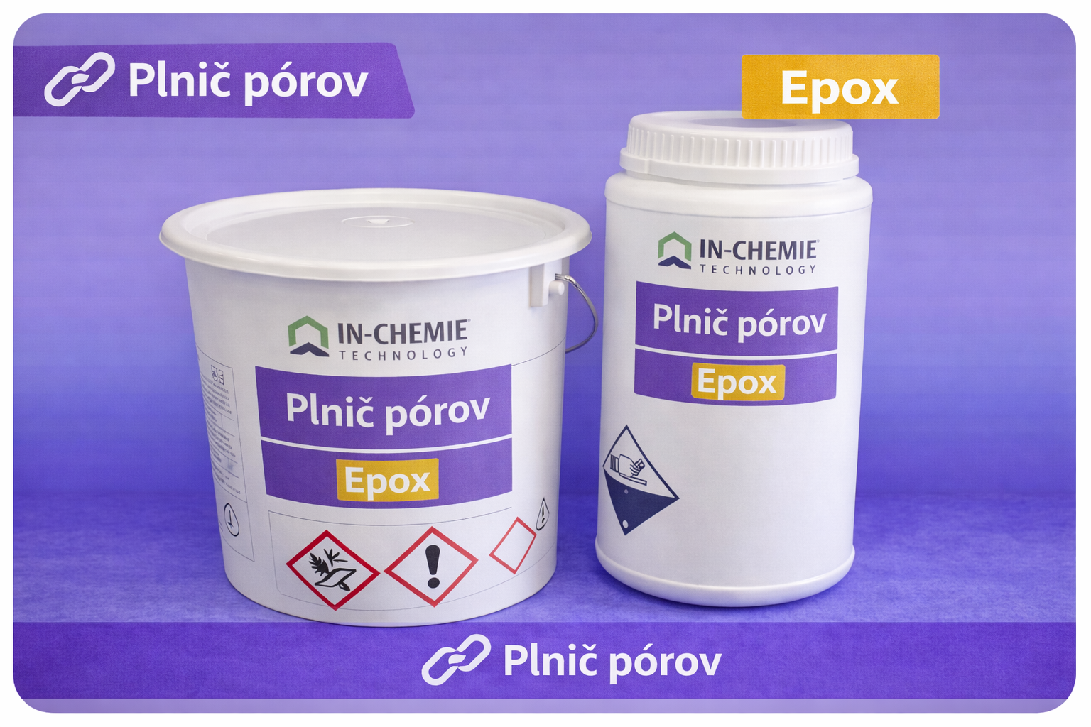 Epoxidový plnič pórov pre kamenný koberec