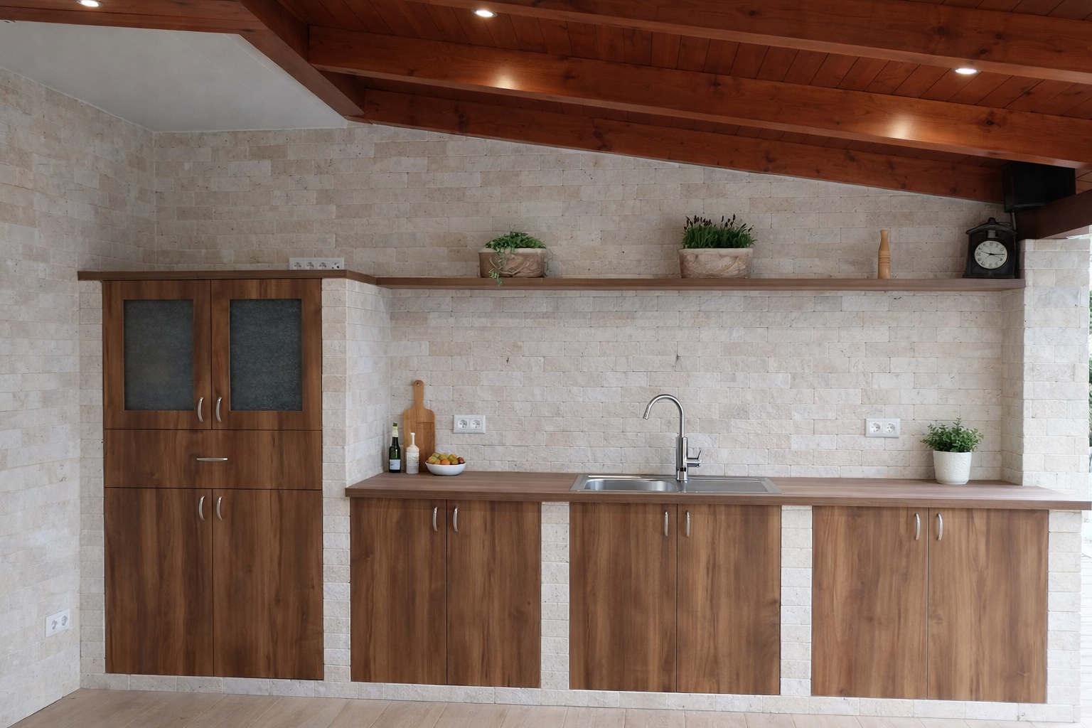 Tehlový obklad travertín classic 20,3x7,5cm