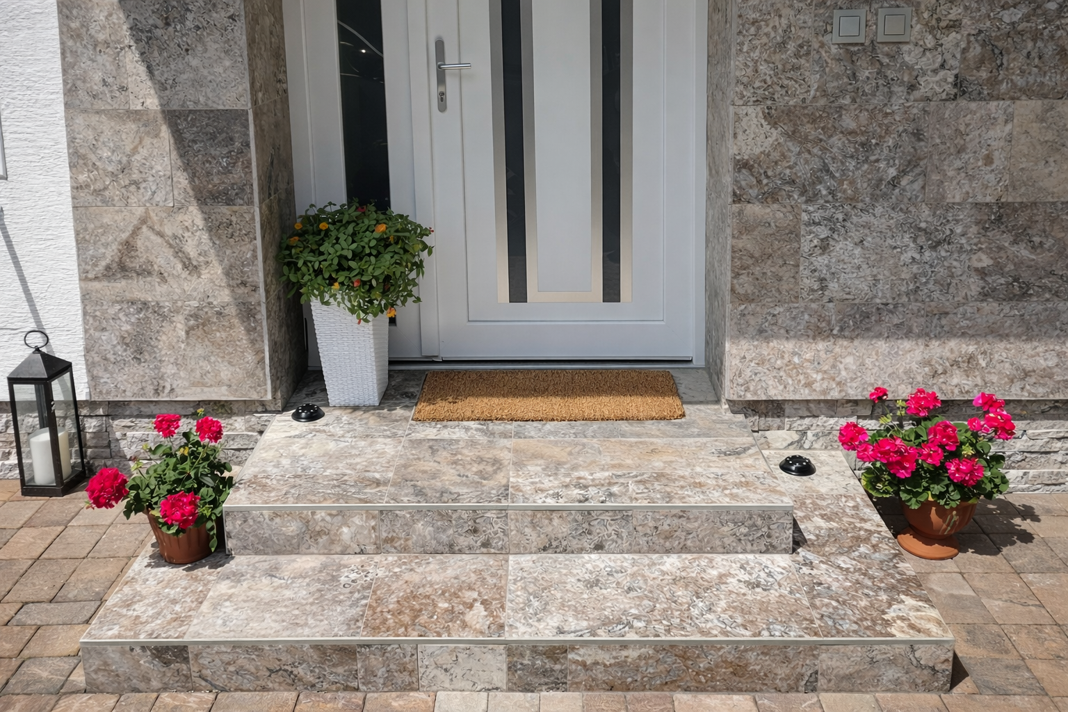 Travertin Obklad Silver 61x30,5cm 12mm