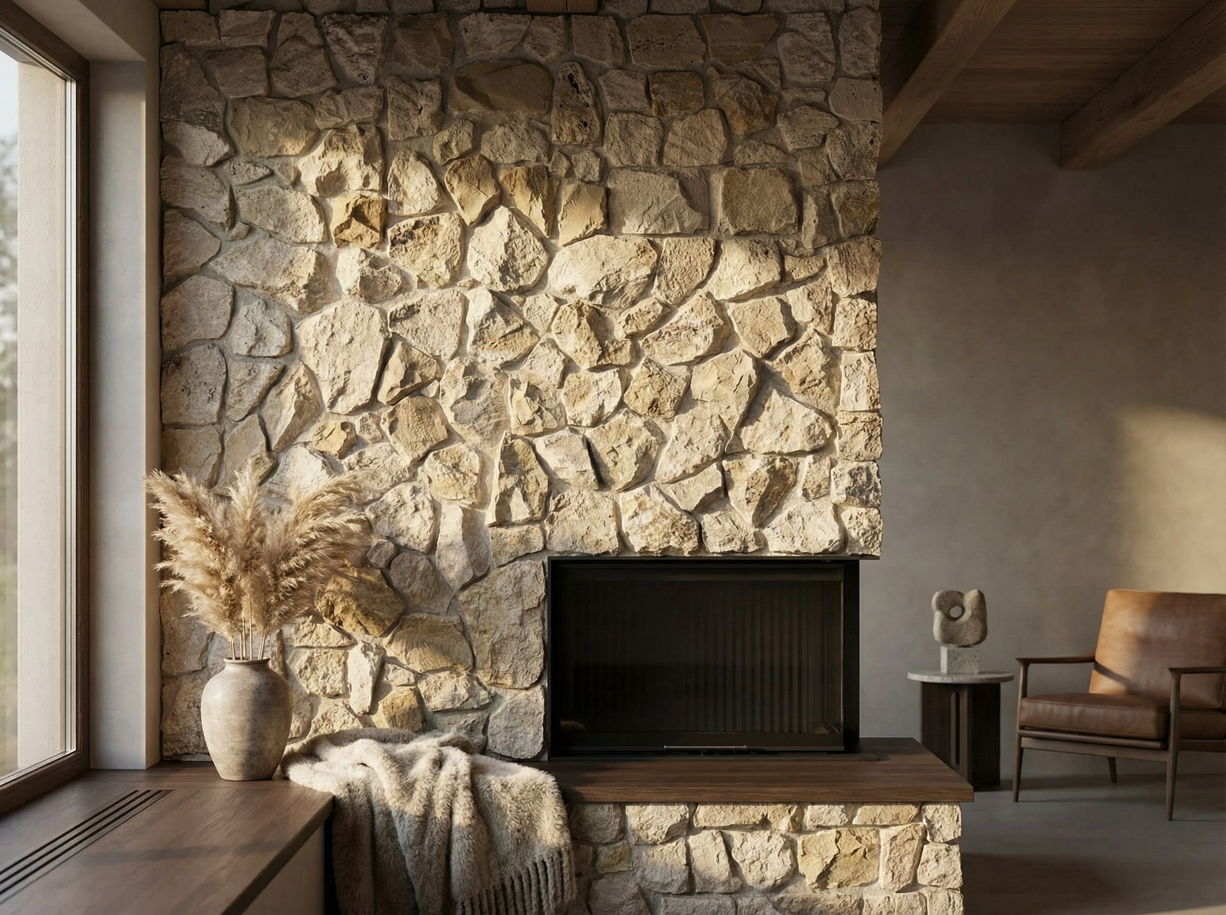 Rock Face Travertin classic obklad skalný