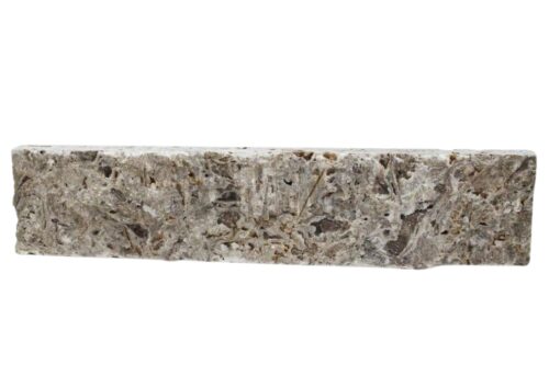 Kamenný obklad vo forma pásikov, rôzne dĺžy, hrúbka 22mm, výška 8cm, prírodný povrch