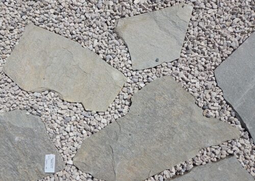 Šlapák z Kvarcitu Dove Grey 2-4cm