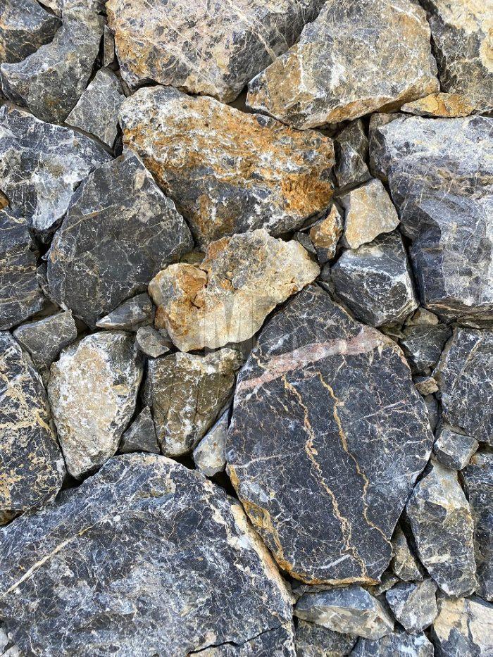 Mramorový obklad Rock Face čierny