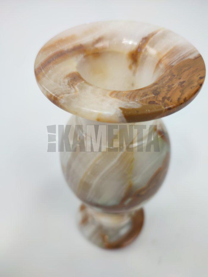 Onyxová váza 19cm, priemer 10cm
