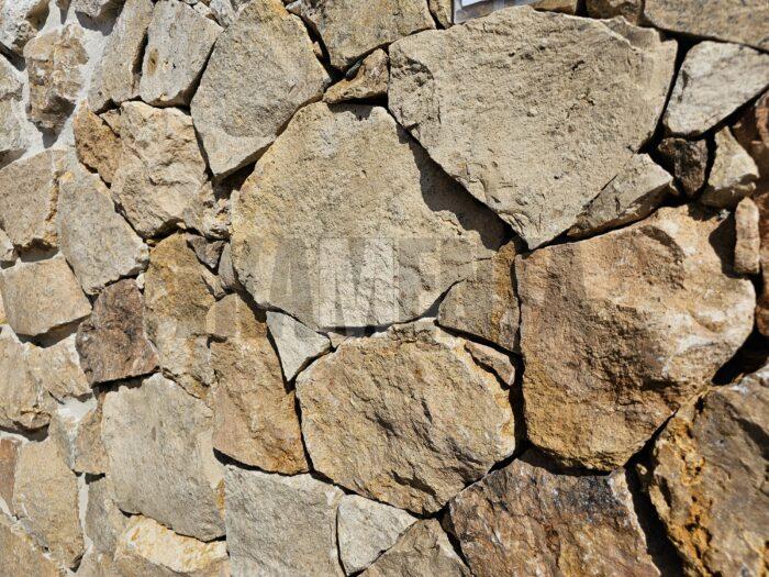 Skalný obklad Rock Face DESERT, hrúbka 2-6cm, hnedá farba, travertín