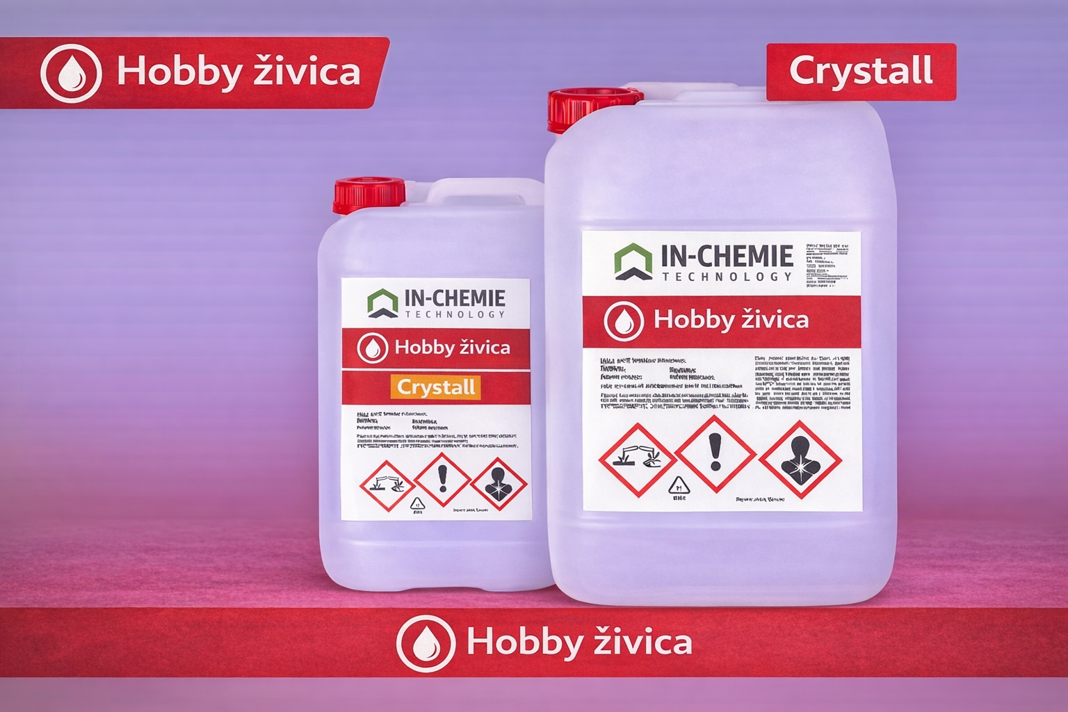 Zalievacia Hooby živica 4090 crystall