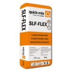 Flexibilné nemrznúce lepidlo Quickmix SLF-Flex, pre prírodný kameň. Sivá farba.25kg balenie.