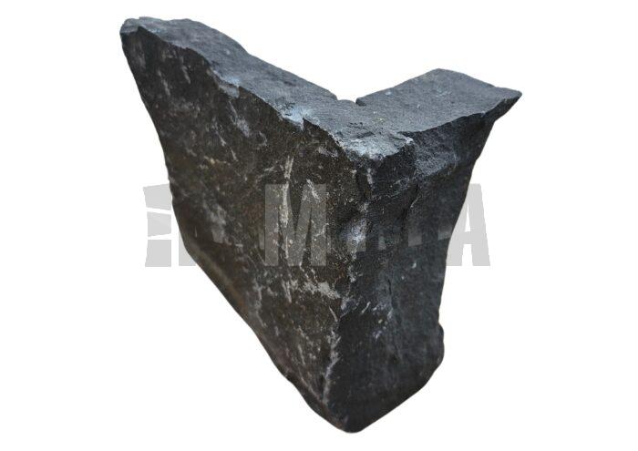 Rohový prvok pre obklad skalný - Rock Face Nero z čadiča