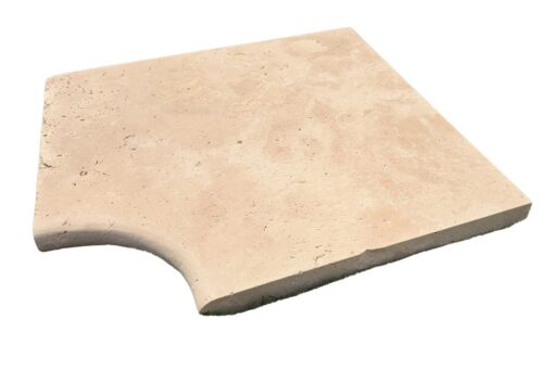 Vnútorný roh pre bazénový lem Trvaertín Classic