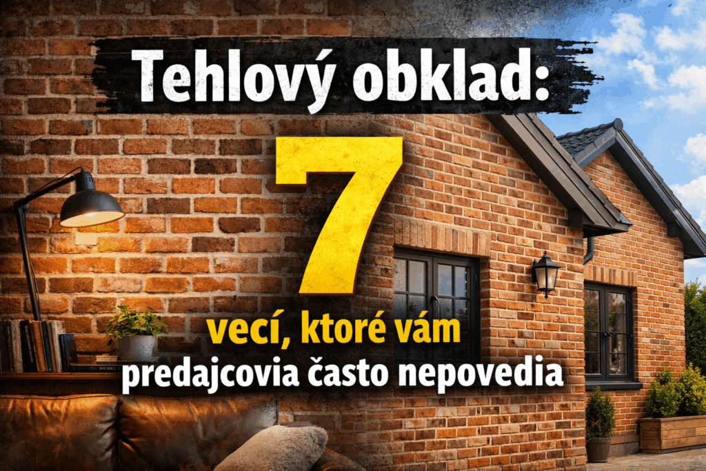 Tehlový obklad - výber