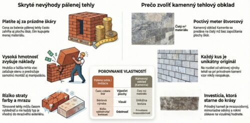 výhody a nevýhody pálenej tehly