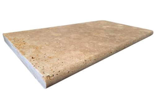 Travertín Camel bazénový lem 61 cm x 33 cm x 3 cm omielaný